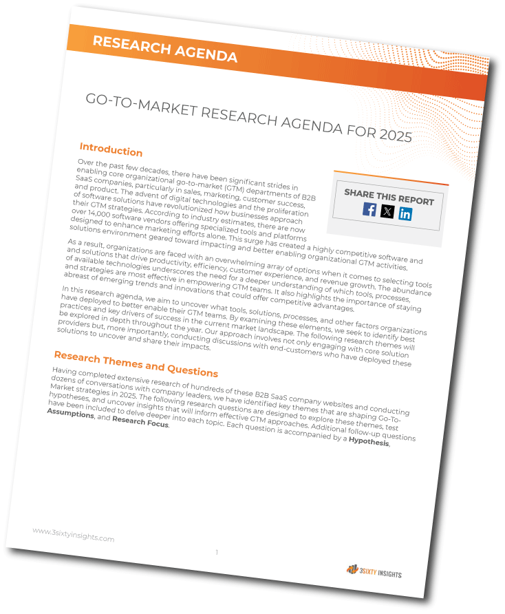 Go-To-Market Research Agenda for 2025 - Thumbnail
