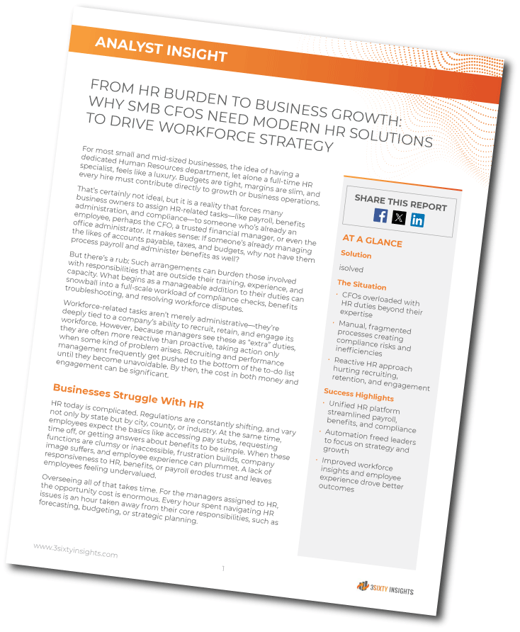 3Sixty Insights - Analyst Insight - From HR Burden to Business Growth - Thumbnail Angled