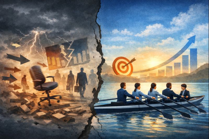 Organizational Change Becomes Organizational Damage - Banner